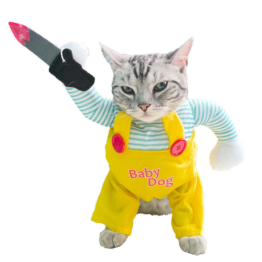 Funny Cat Costume. Assassin Cat. - A Trust Market