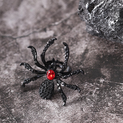 Spider Ring With Rhinestone - A Trust Market