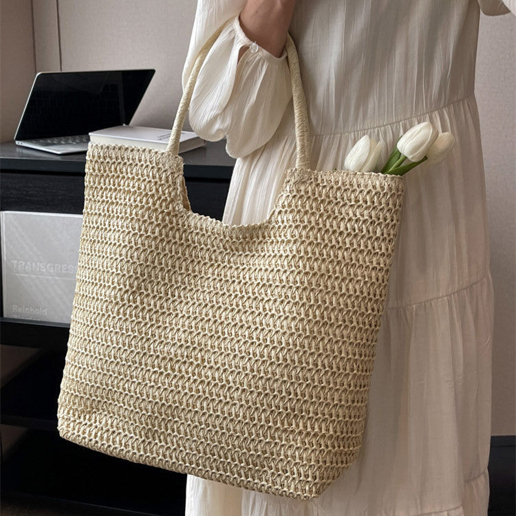 Fashion Large Capacity Straw Bag - A Trust Market