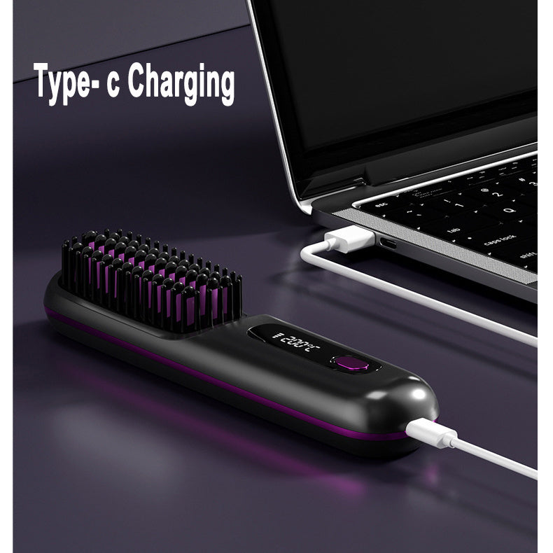 2 In 1 Portable Straight Hair Comb & Brush Hair - A Trust Market
