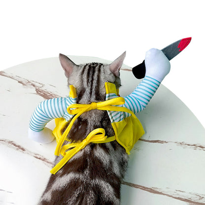 Funny Cat Costume. Assassin Cat. - A Trust Market
