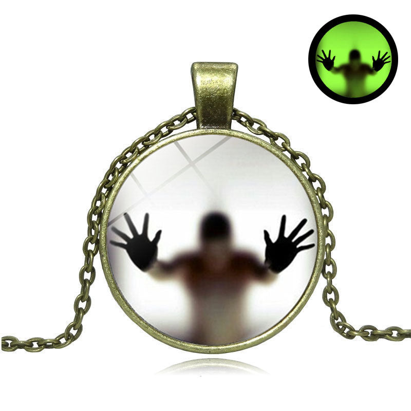 Intriguing Luminous Halloween Necklace - A Trust Market