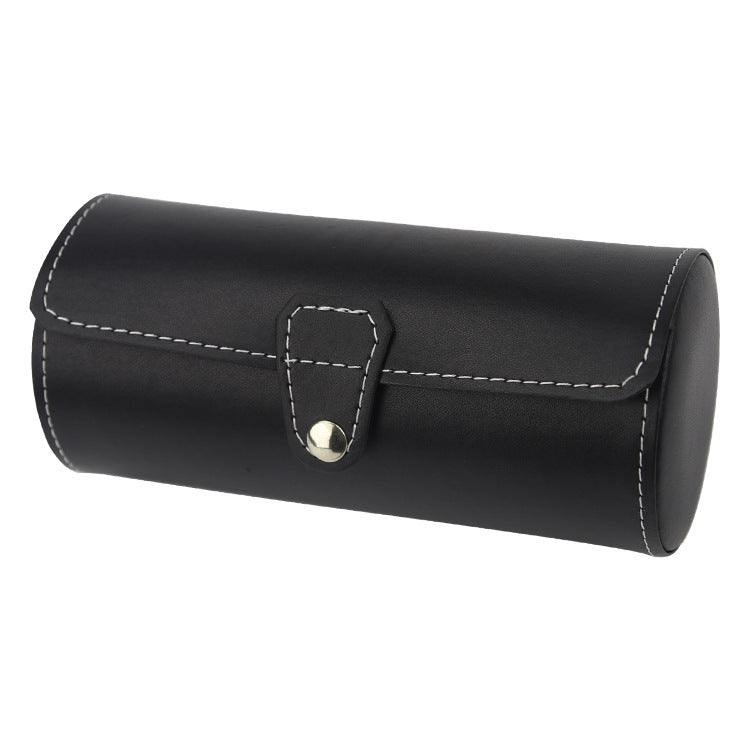 Elegant Watch Box With 3 Slots in PU Leather - A Trust Market
