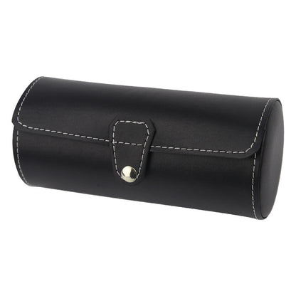 Elegant Watch Box With 3 Slots in PU Leather - A Trust Market