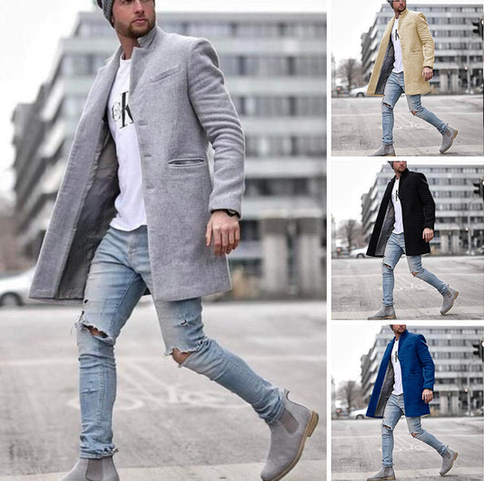 Fashionable Long Warm Coat