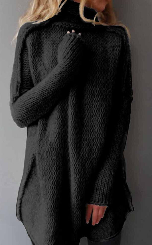 Wonderful Three-needle Craft Long-sleeved Sweater