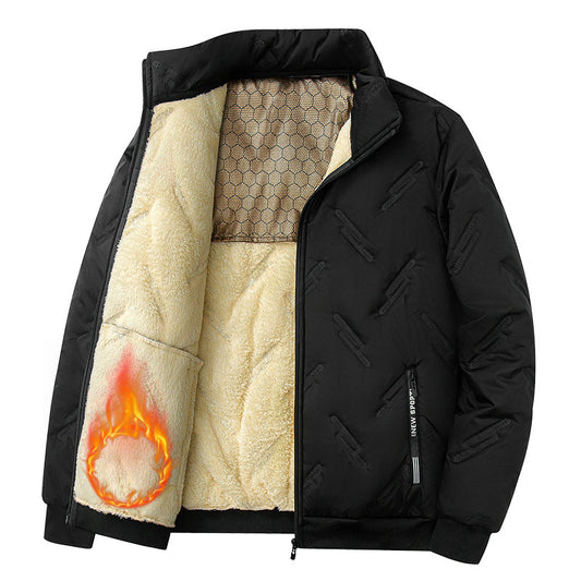 Brand New Graphene-design Cotton Coat for Men