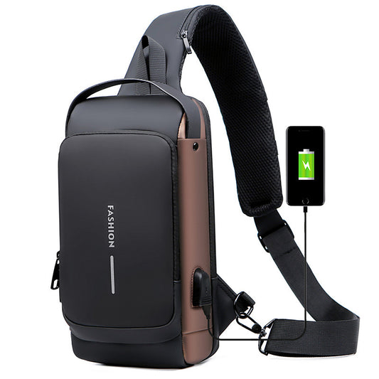 Great Anti-theft Chest Bag With Password 🎒🔑🏍️