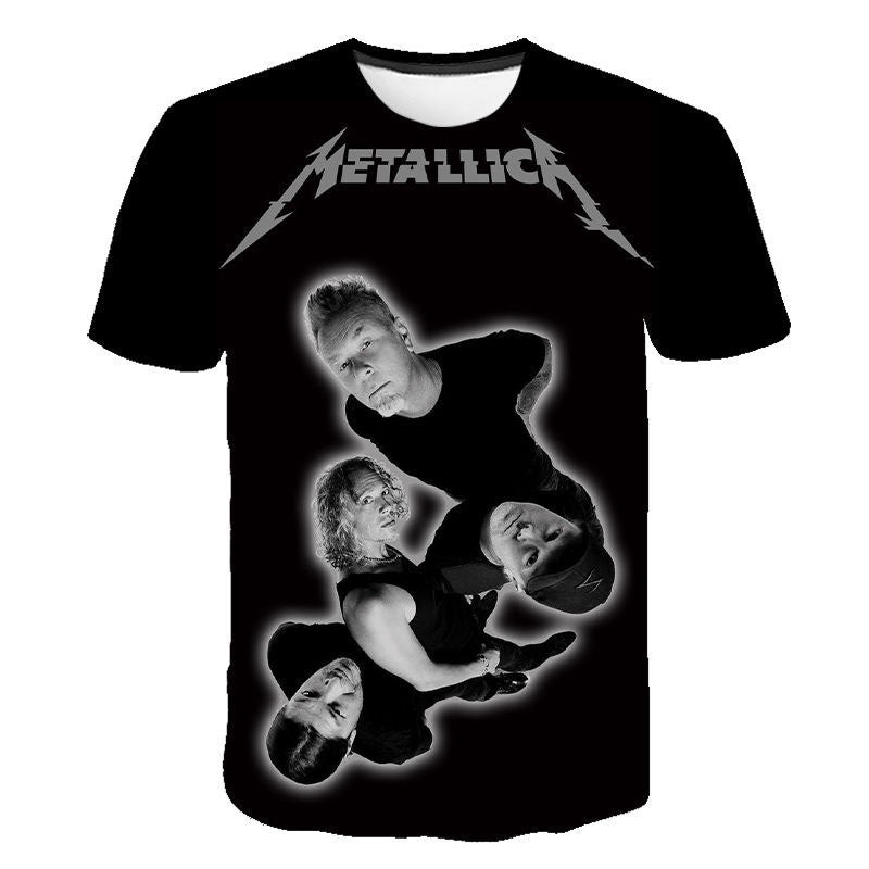 Bang your Head With Metallica´s T-shirt Short Sleeves - A Trust Market