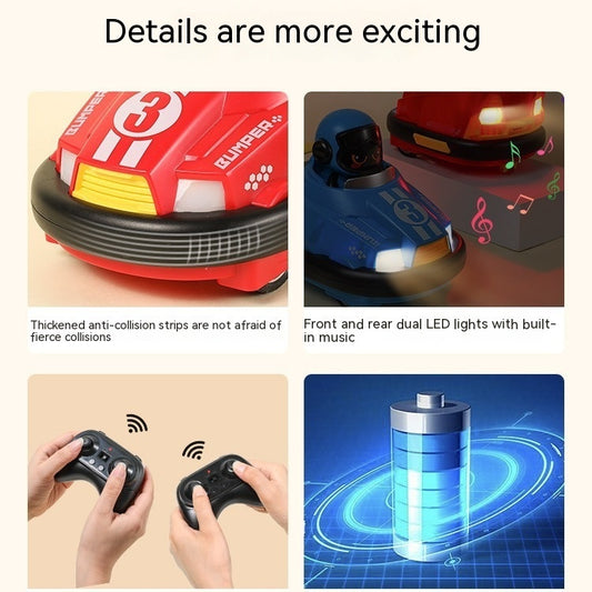 Exquisite Funny Remote Control Bumper Car Toy