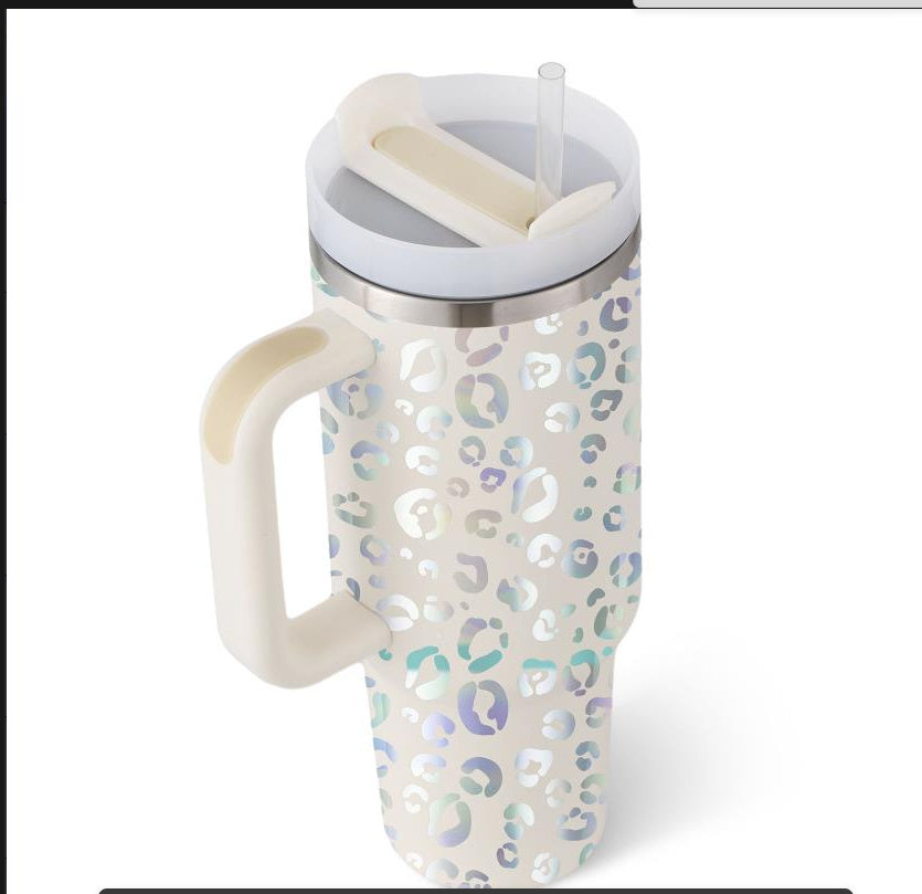 40Oz Stainless Steel Mug With Lid Tapered