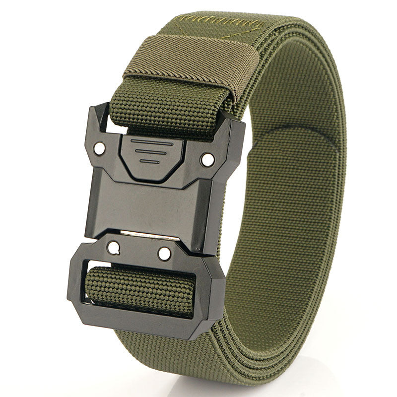 New Quick Release Buckle Braided Elastic Belt - A Trust Market