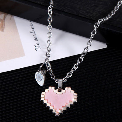 Wonderful Magnetic Heart-shaped Necklace For Couple 💖