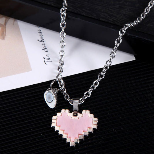 Wonderful Magnetic Heart-shaped Necklace For Couple 💖