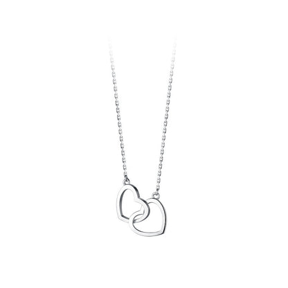 Beautiful Double Heart Necklace 💕