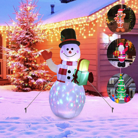 Inflatable  Christmas LED Lights For Garden Decor