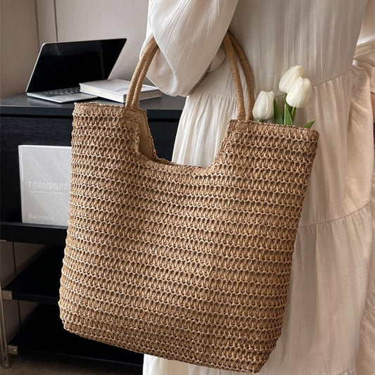 Fashion Large Capacity Straw Bag - A Trust Market