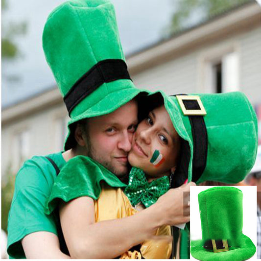 St. Patrick's Day Green Hat With Beard ☘️