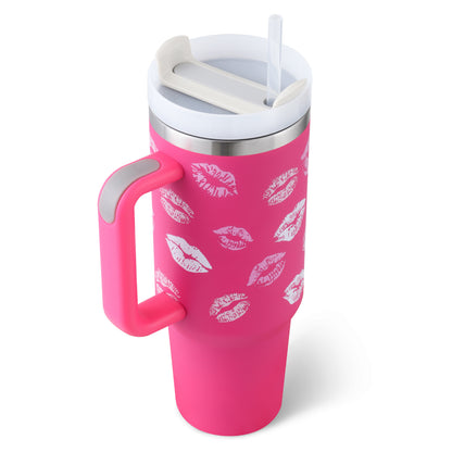 40Oz Stainless Steel Mug With Lid Tapered