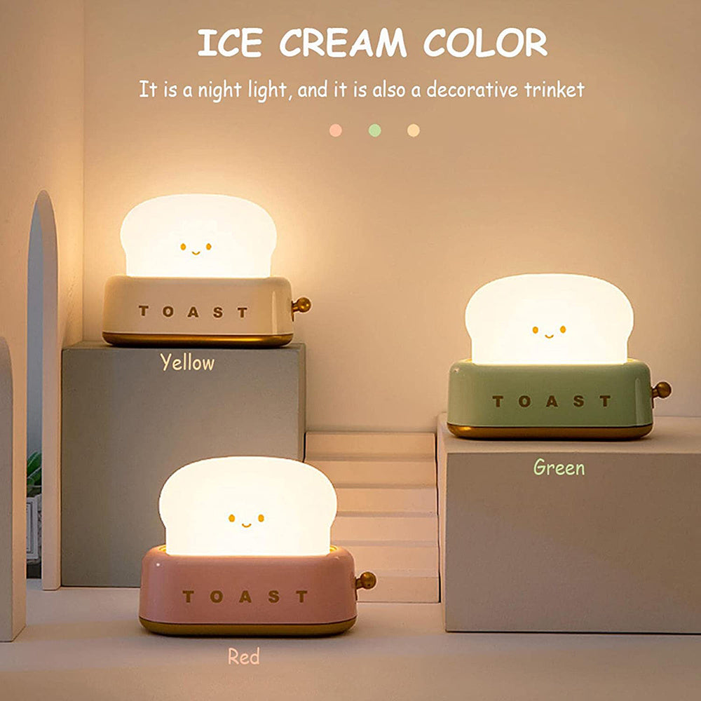 Very Funny Toaster LED Night Light With Dimming (Sale 🚨)