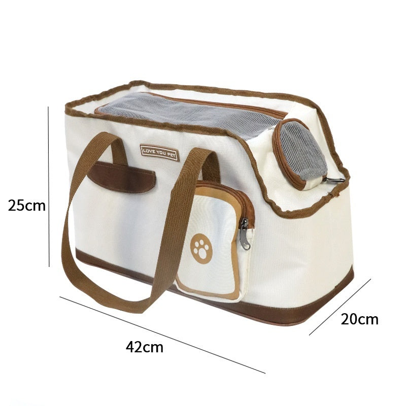 Safe Portable Dog or Cat Bag. Large Capacity, Breathable And Portable - A Trust Market