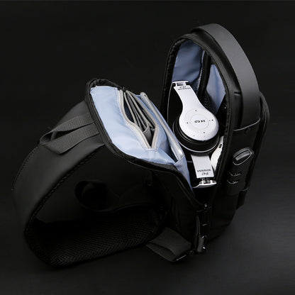 Great Anti-theft Chest Bag With Password 🎒🔑🏍️