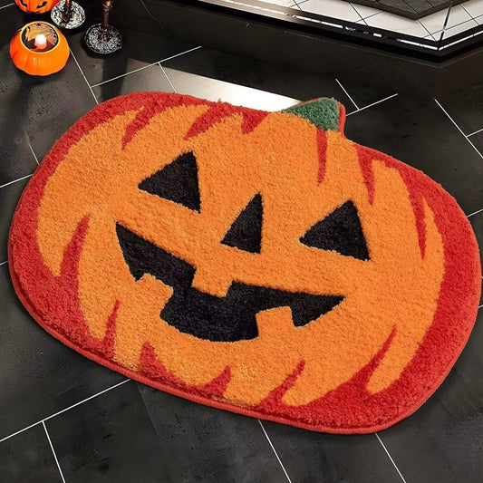 Halloween Pumpkin Non-Slip Rug - A Trust Market