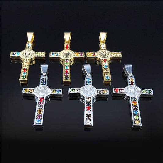St. Benedict Pendant And Necklace