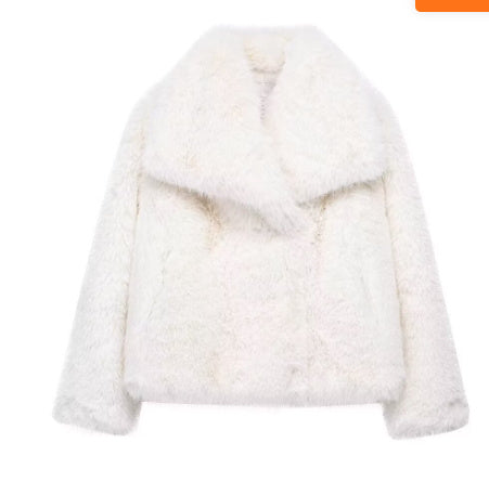 Fashion Winter Plush Coat For Women
