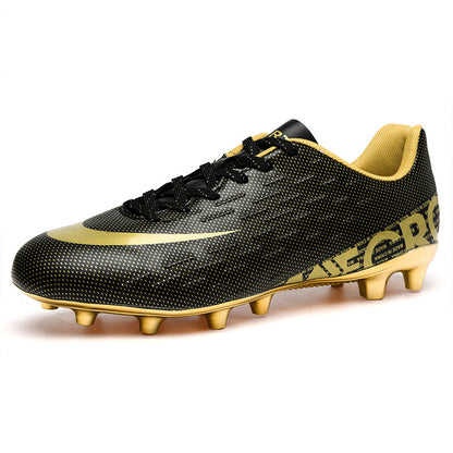 Great Football / Soccer Long Nail Shoes For Natural Grass and Turf