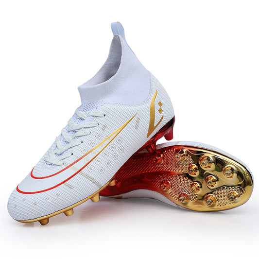 Fantastic Long Nail Football / Soccer Shoes for Natural Grass and Turf