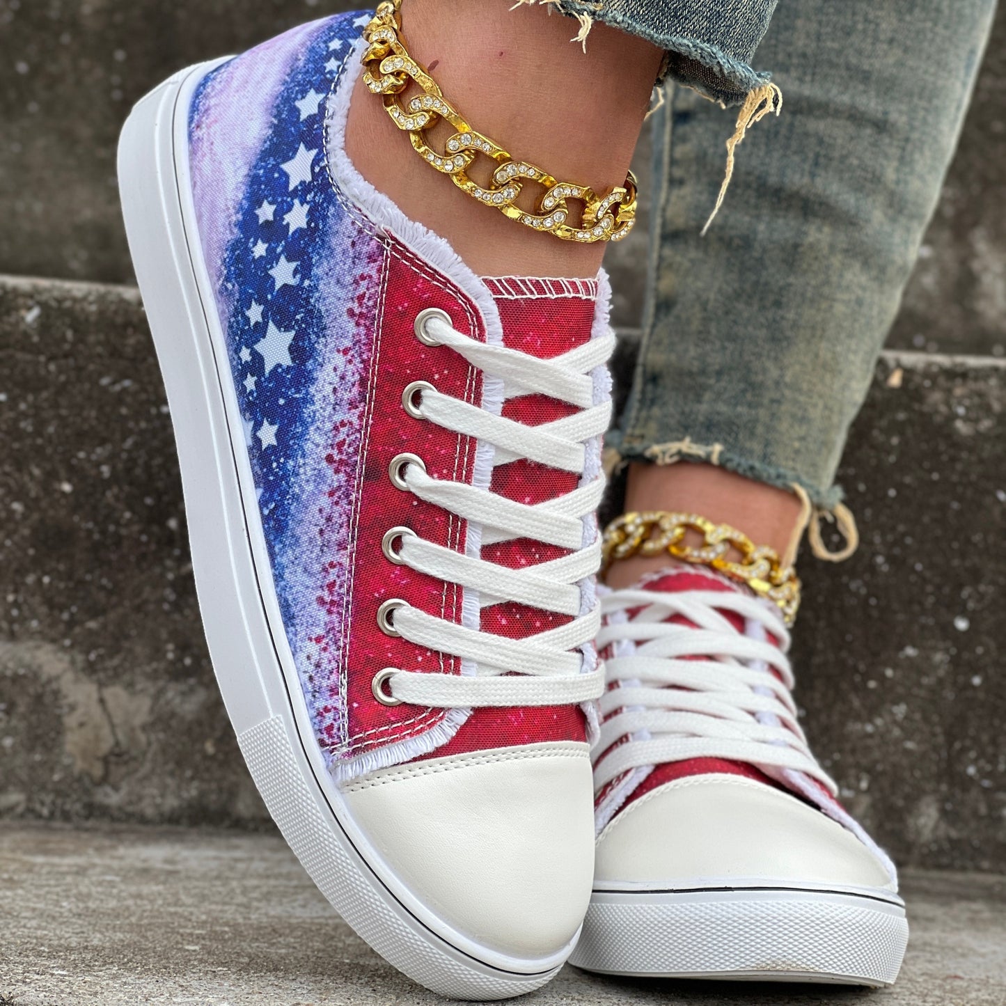 Wonderful Star Pattern Canvas Shoes 👟