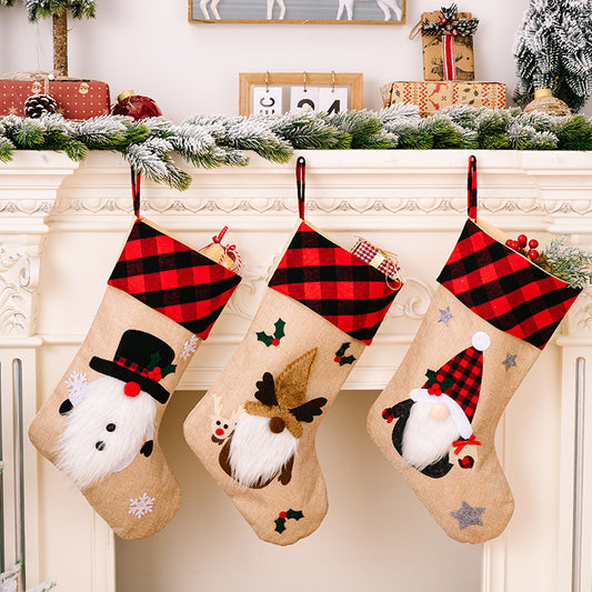 Big Socks For Christmas Decorations