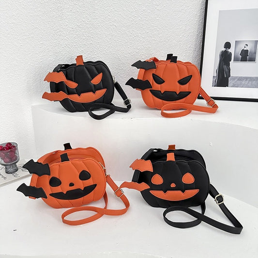 Wonderful Halloween Pumpkin Crossbody Purse For Women - A Trust Market