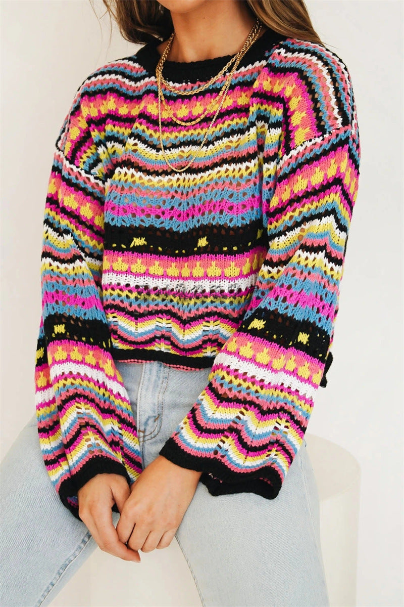 Wonderful Rainbow Sweater