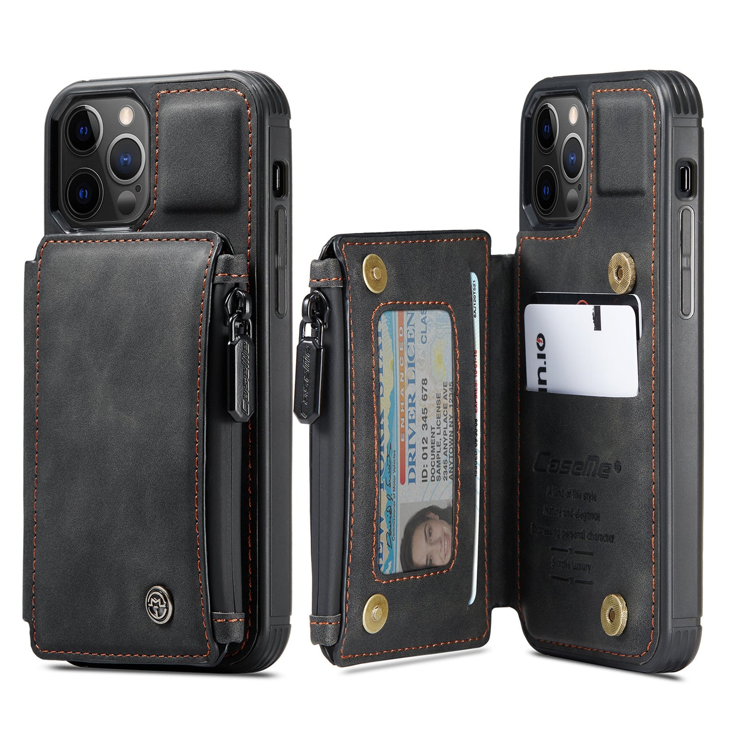 Anti-theft Brush Magnetic Protection iPhones Cover