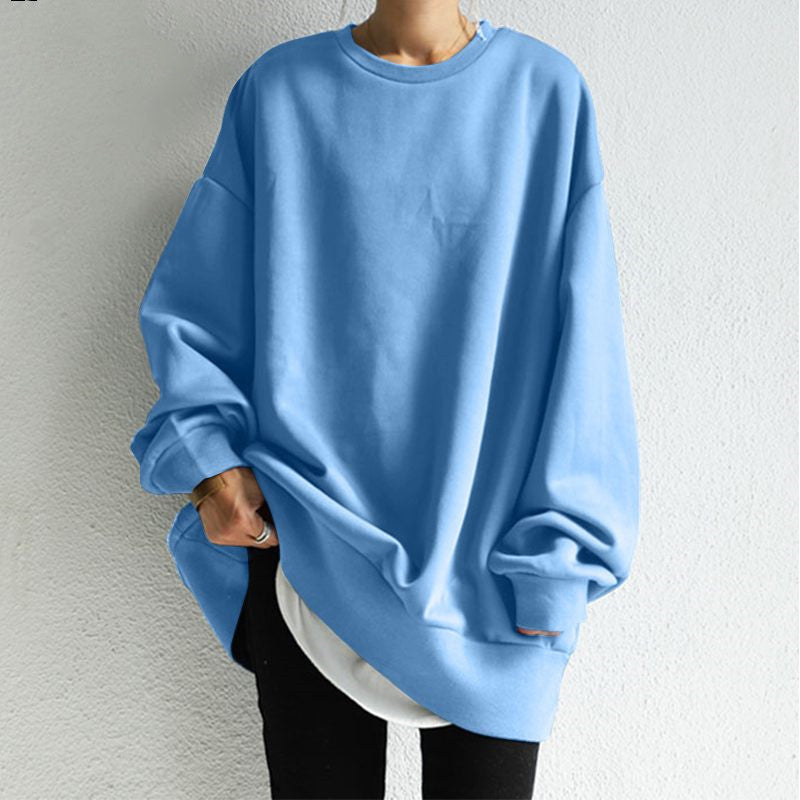 Fantastic Pullover Round Neck Loose Sweater