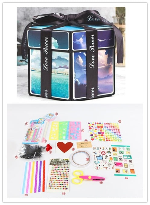 Surprise Explosion Box. Photo Album Gift Box for Valentine Day - A Trust Market
