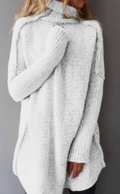 Wonderful Three-needle Craft Long-sleeved Sweater