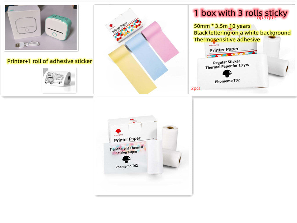 Fantastic Portable Mini Thermal Label Printer - A Trust Market