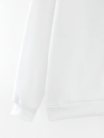 Casual Long Sleeve Hoodie Pullover For Women. Brooklyn USA New York.