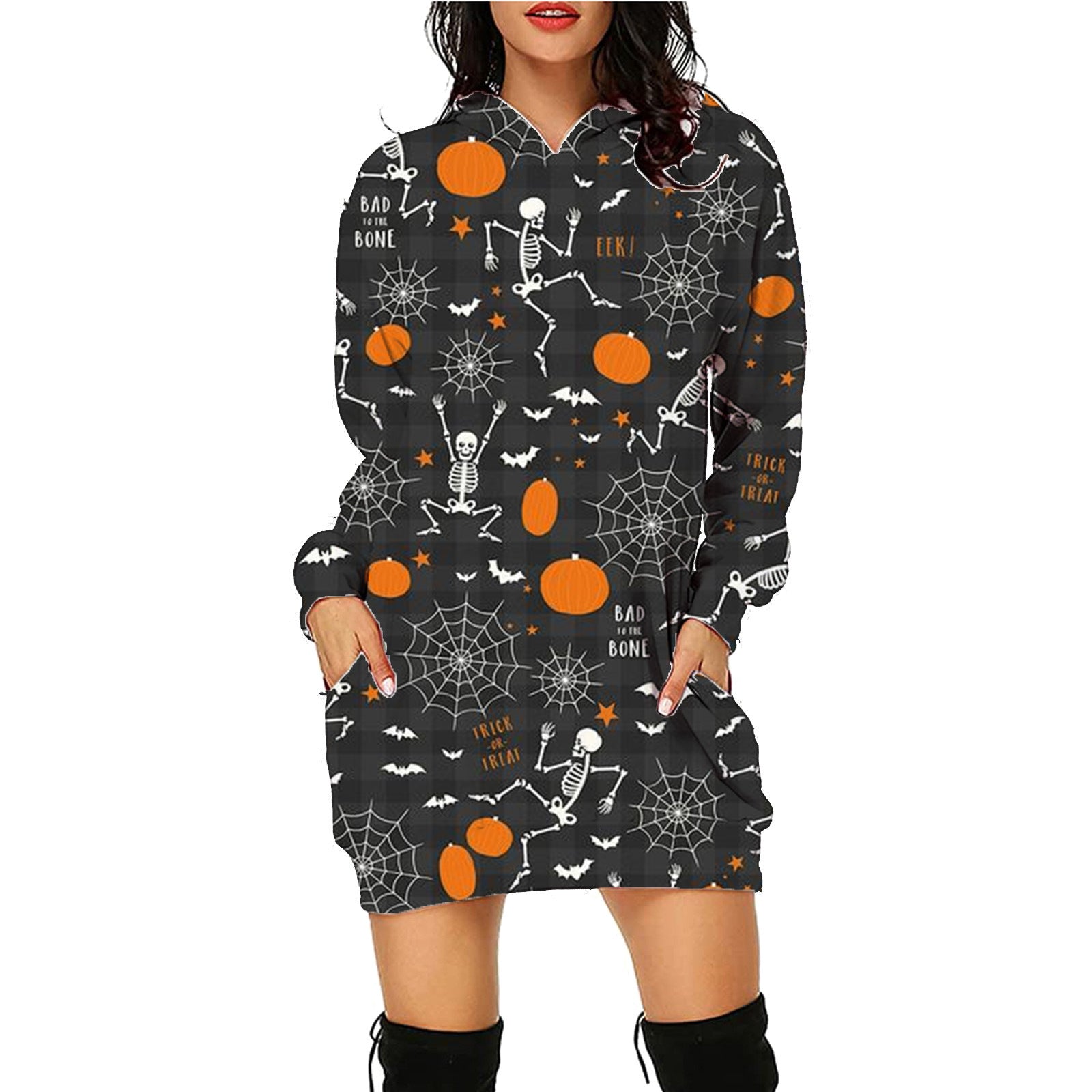 Beautiful Long Hoodie With Pockets Sweater - A Trust Market