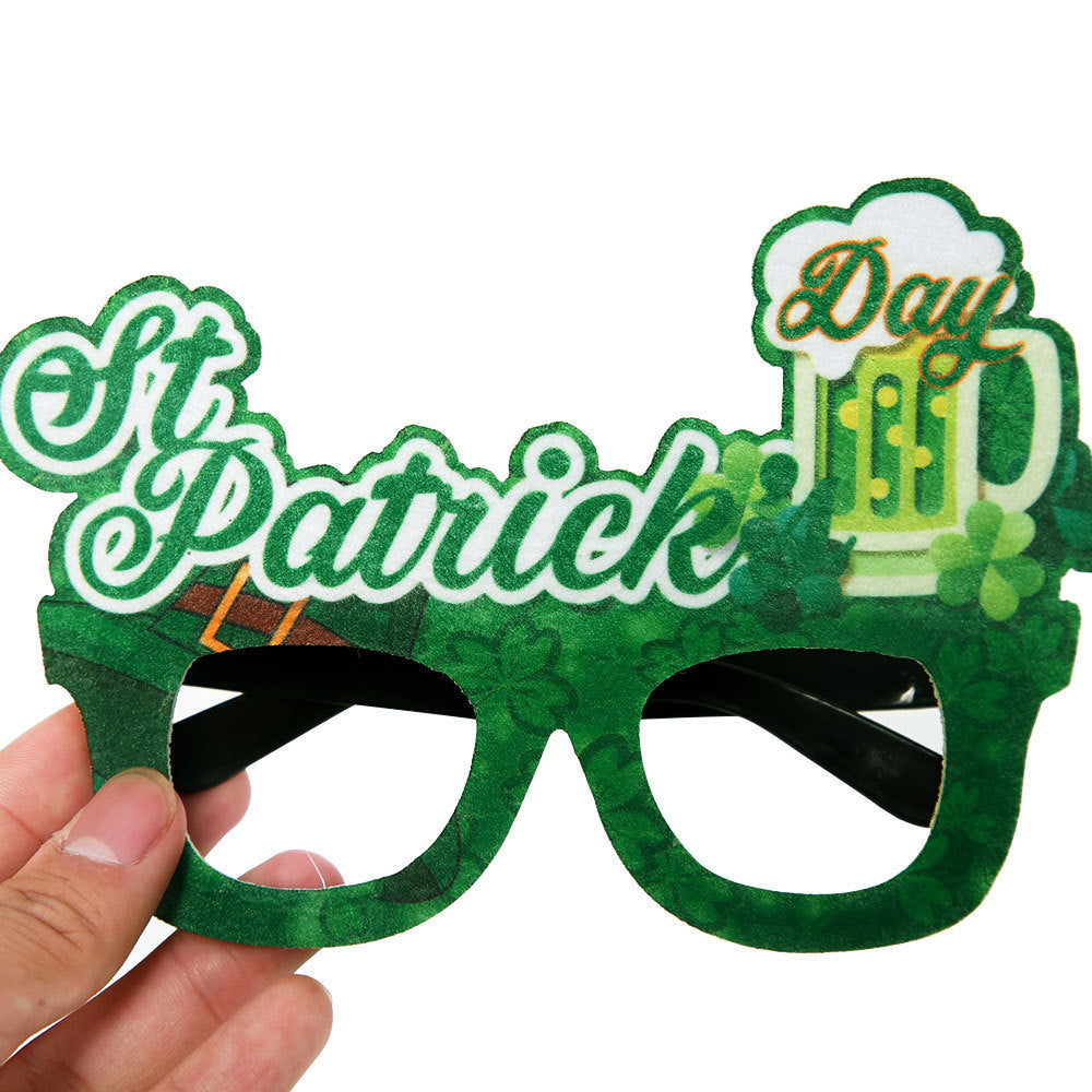 St. Patrick's Day. Irish Clover Glasses 👓☘️