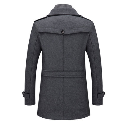 Beautiful Cold-resistant Cotton and Woolen Jacket For Business Gentlemen (Sale 🚨)