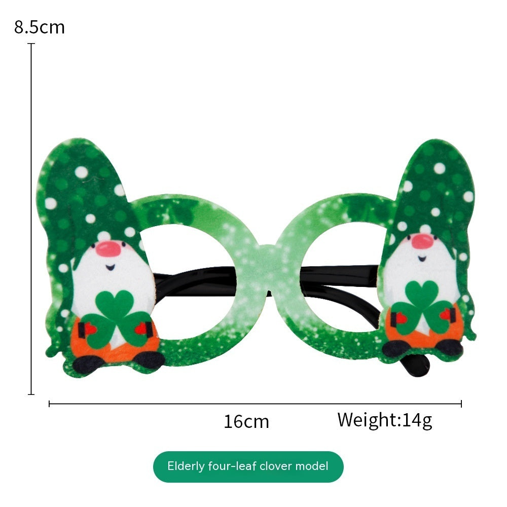 St. Patrick's Day. Irish Clover Glasses 👓☘️