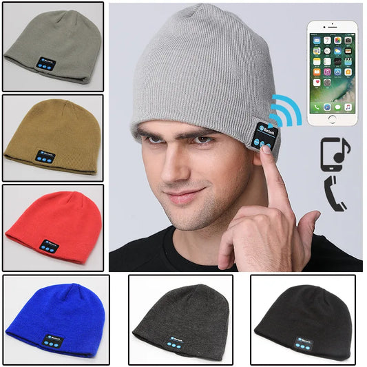 Innovative Bluetooth Beanie. USB Rechargeable