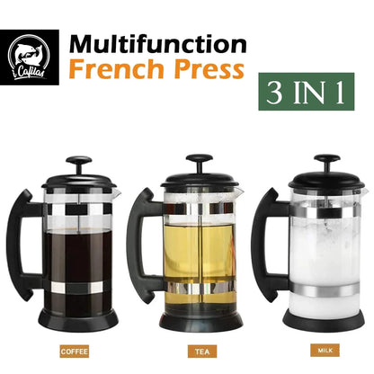 Stainless Steel French Press Coffee To Activate Your Brain