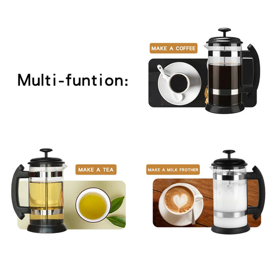 Stainless Steel French Press Coffee To Activate Your Brain