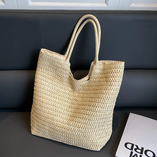 Fashion Large Capacity Straw Bag - A Trust Market