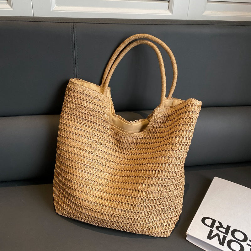 Fashion Large Capacity Straw Bag - A Trust Market
